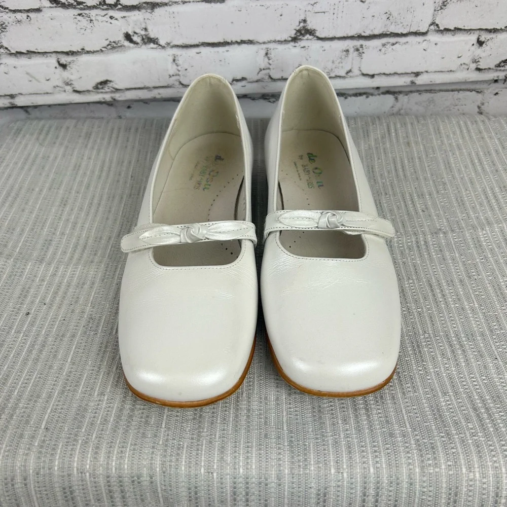 Girls Gorgeous Leather Dress Shoes for Special Occasion Made in Spain Size EU 35 - Picture 2 of 5